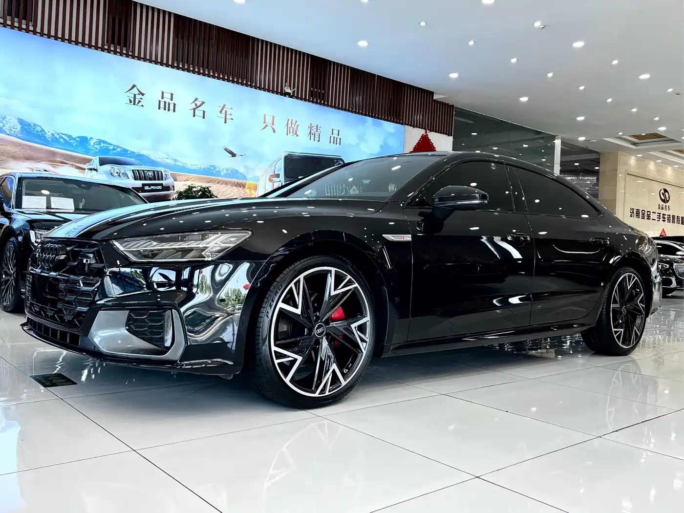 Audi A7L 2025 2024 45 TFSI quattro S-line Black Warrior Edition