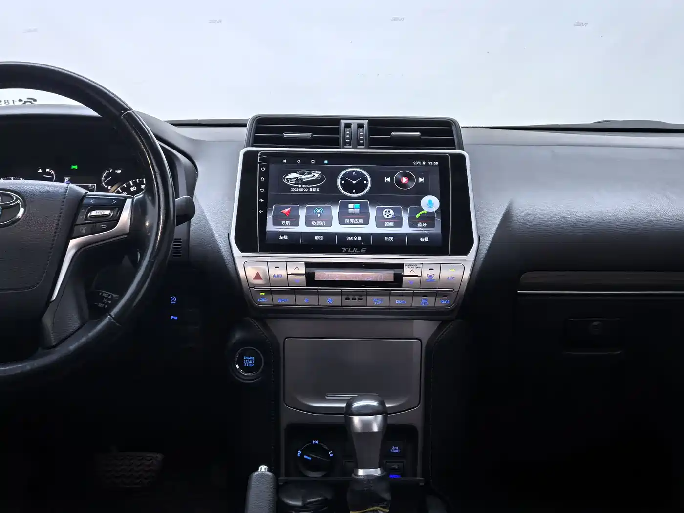 Toyota Prado 2019 3.5L Automatic TX-L Zunxiang Edition with Rear-mounted Spare Tire фото 18