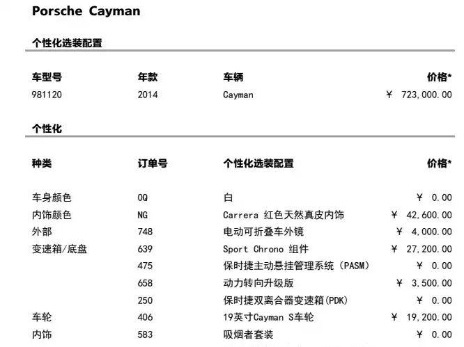 Porsche Cayman 2013 Cayman 2.7L фото 19