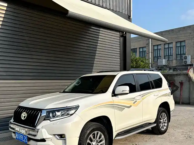 Toyota Prado 2018 3.5L Automatic TX-L Rear-mounted Spare Tire — фото 2