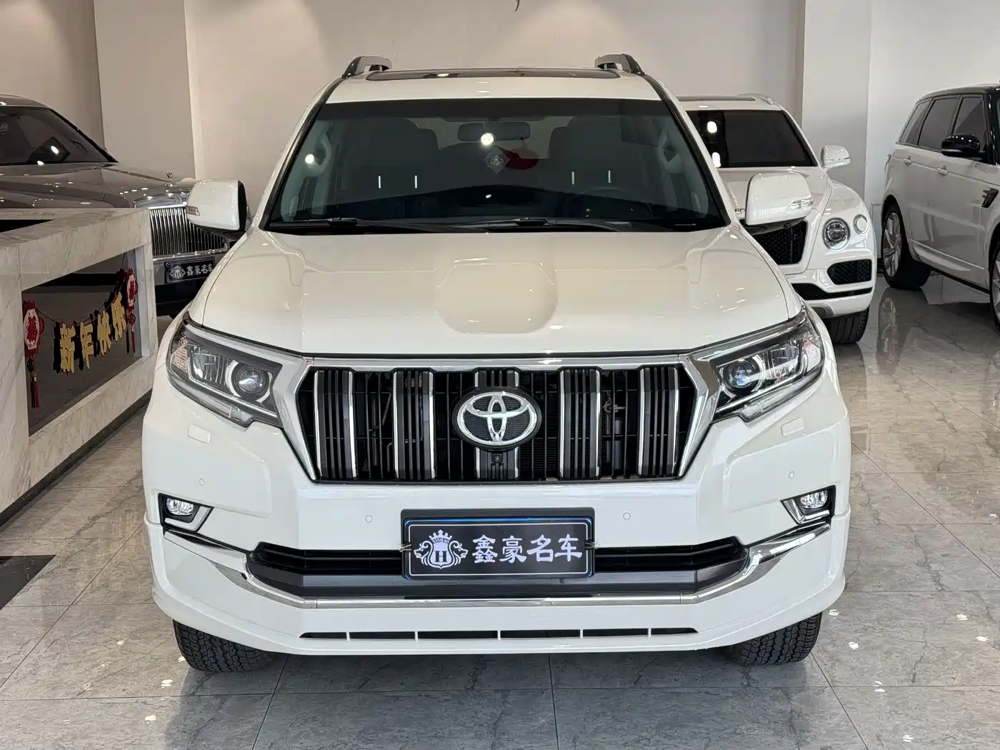 Toyota Prado 2019 3.5L Automatic TX-L Zunxiang Edition with Rear-mounted Spare Tire фото 2