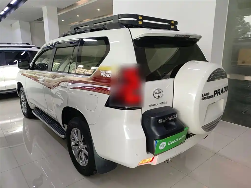 Toyota Prado 2018 3.5L Automatic TX-L Rear-mounted Spare Tire фото 5