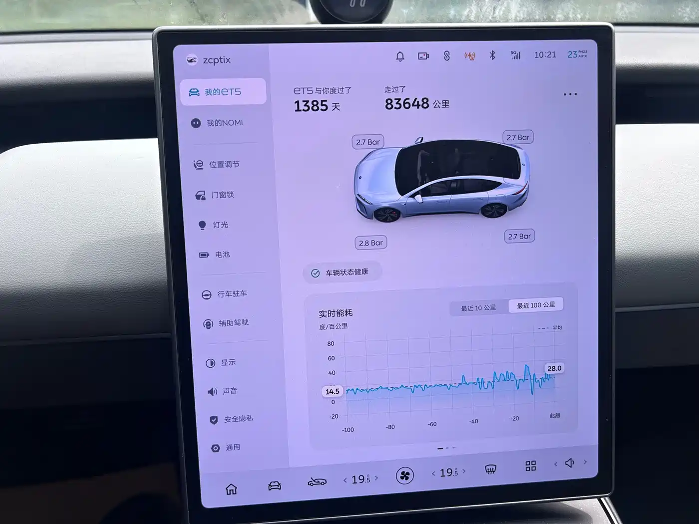 NIO ET5 2022 2022 75kWh