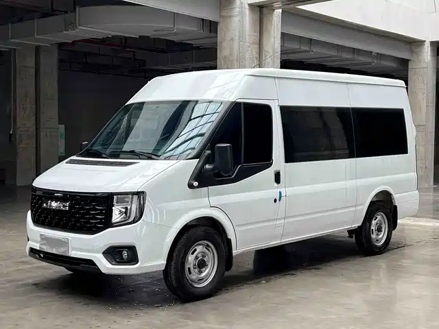 Jiangling JMC Fushun 2025 Model 2.0T 6MT Diesel Medium Wheelbase Medium Roof Commercial MPV 7 Seats