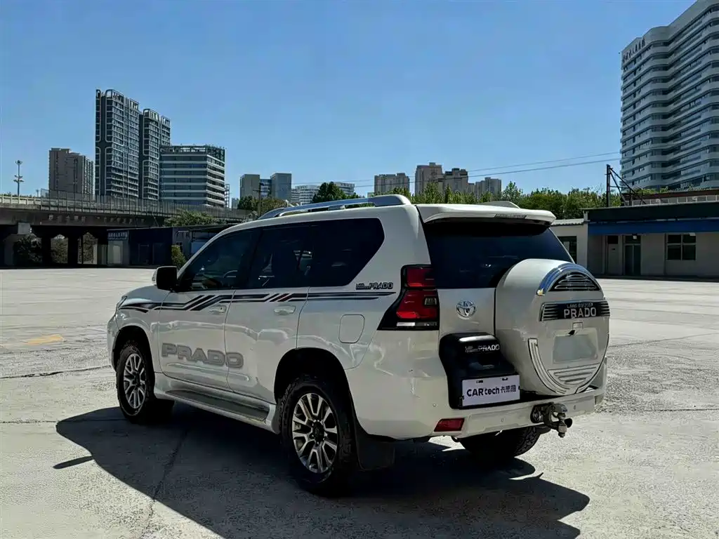 Toyota Prado 2018 3.5L Automatic TX-L Rear-mounted Spare Tire фото 5