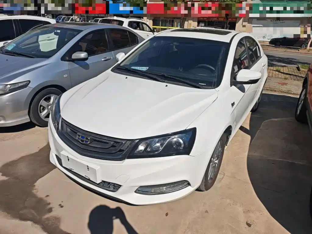 Geely Emgrand 2017 — пригон из Китая