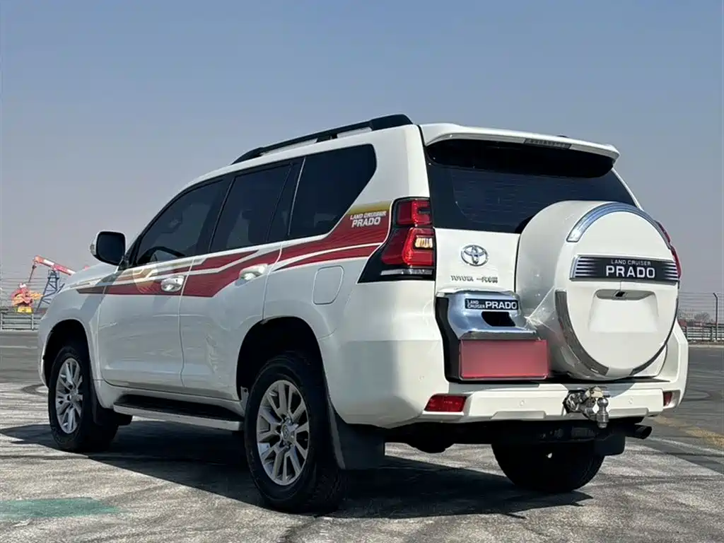 Toyota Prado 2018 3.5L Automatic TX-L NAVI Rear-mounted Spare Tire фото 9