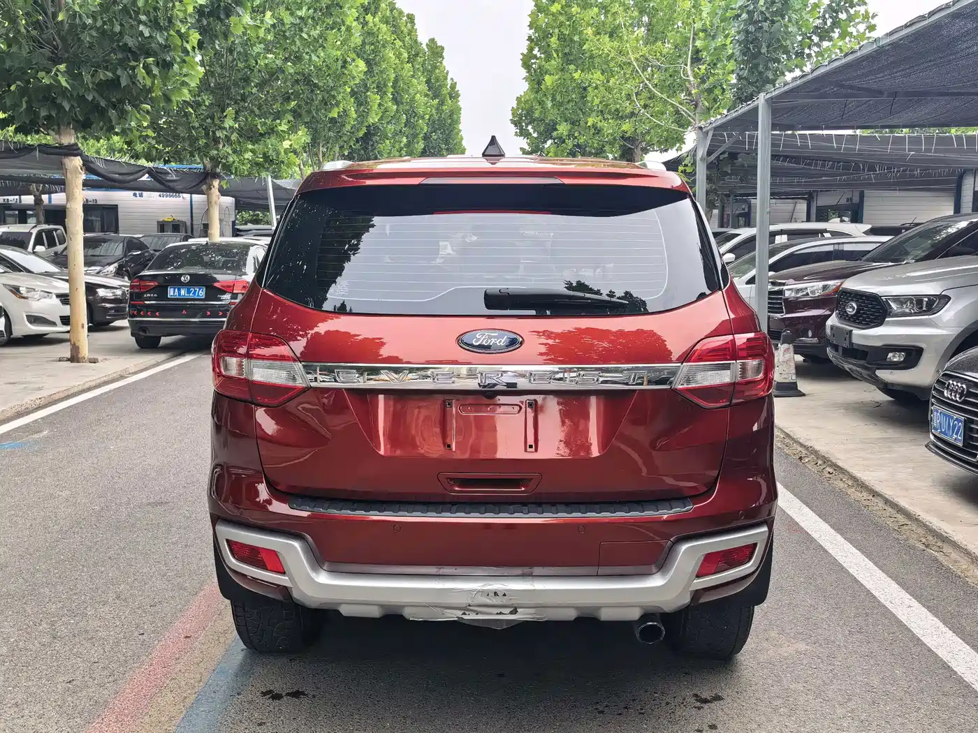 Ford Everest 2018 2017 2.0T Gasoline Automatic 4WD Luxury Edition 5-Seater