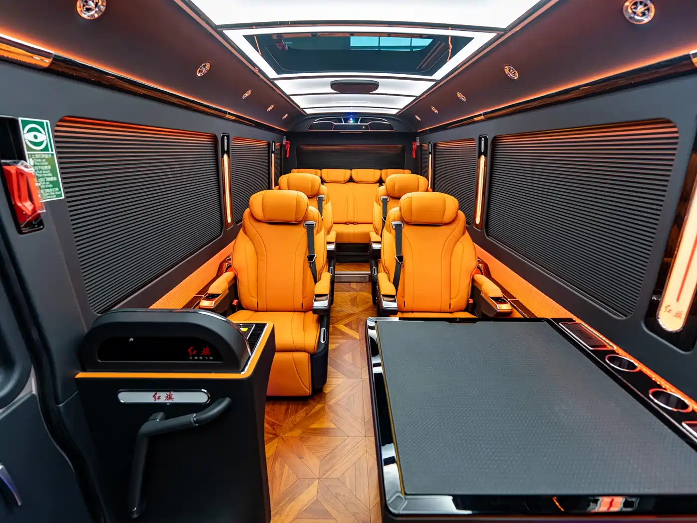 Hongqi Guoyue 2024 3.0T Flagship Edition 17-seater фото 10