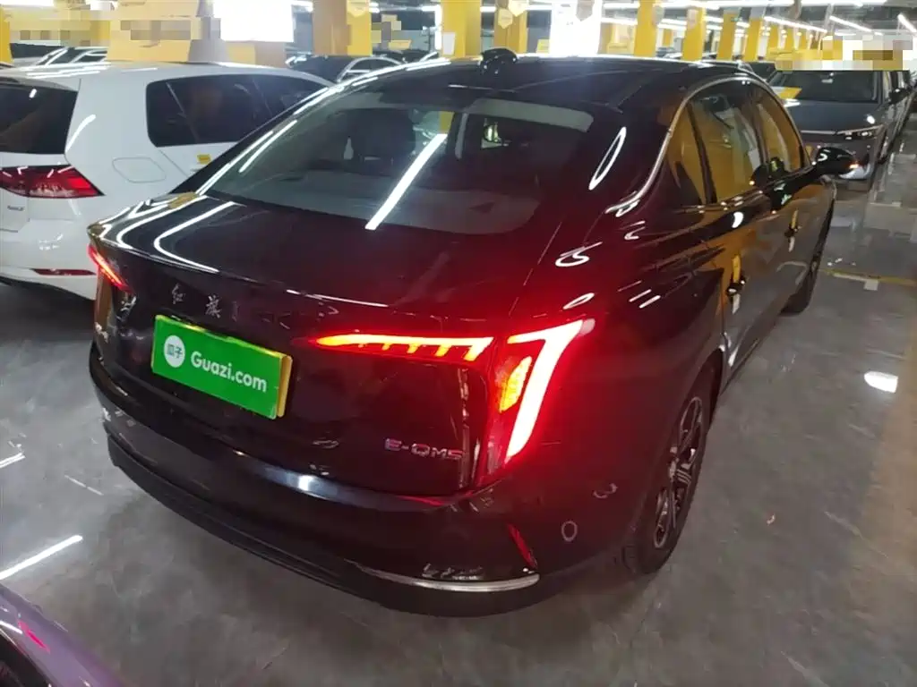 Hongqi E-QM5 2021 Ride-hailing Charging T3 Edition 5-seater фото 7