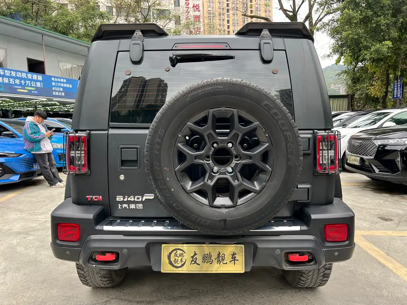 BAIC ORV Beijing Offroad BJ40 2023 2.0D Automatic 4WD Blade Hero Edition Knight Type фото 19