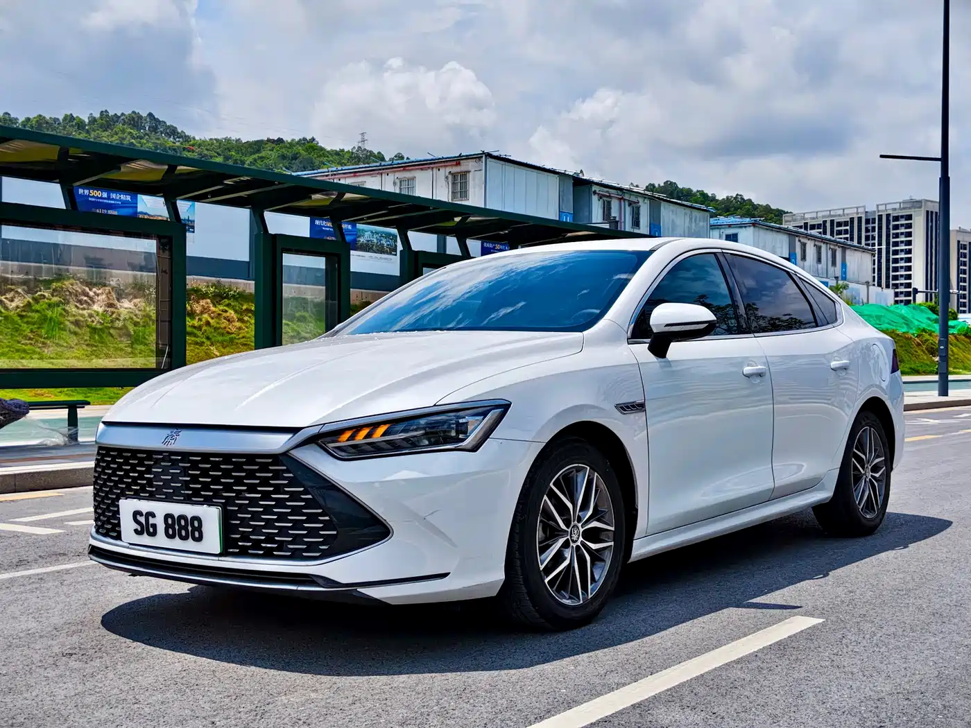 BYD Qin PLUS 2021 DM-i 55KM Flagship