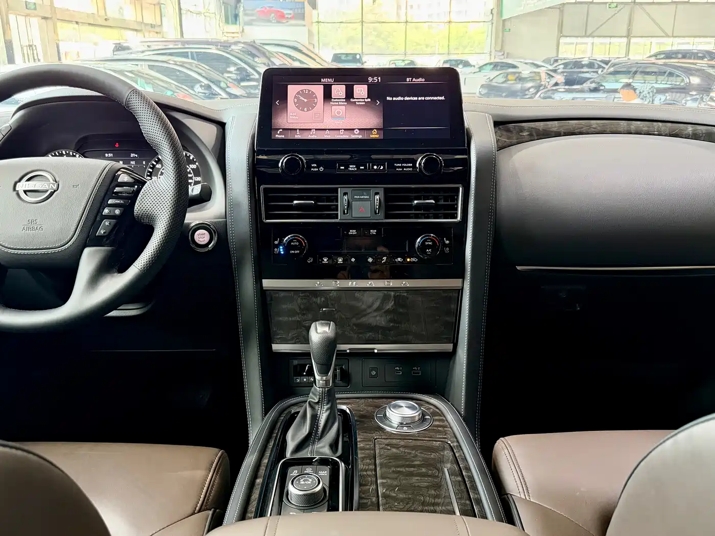 Nissan Patrol 2023 Model ARMADA 5.6L Invincible Fleet Platinum Edition фото 16