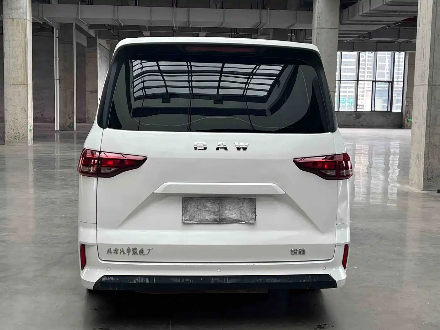 BAW (Beijing Automobile Works) Ruisheng Ace M7 2023 2023 2.0L CNG Long Wheelbase Luxury Operation Version 7-Seater