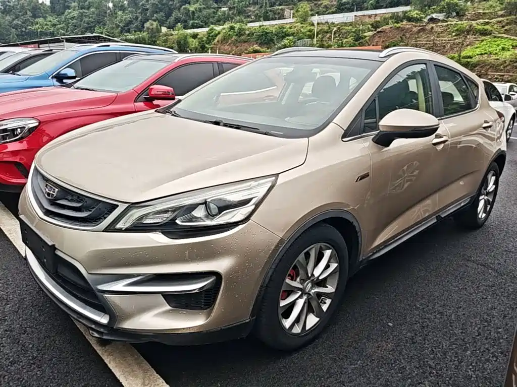 Geely Emgrand GS 2016 — пригон из Китая