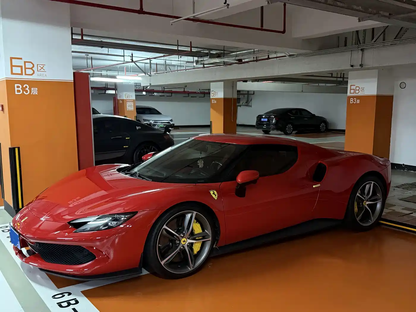 Ferrari 296 2021 — пригон из Китая