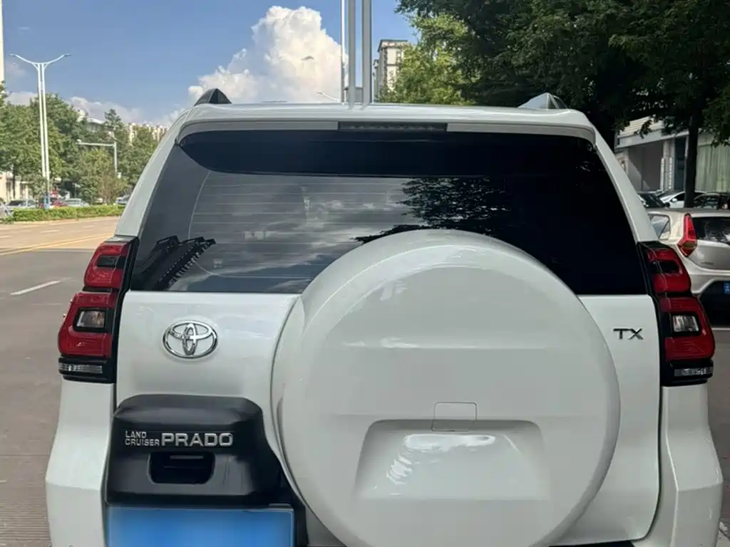 Toyota Prado 2020 2019 3.5L Automatic TX-L Zunxiang Edition with Rear-mounted Spare Tire