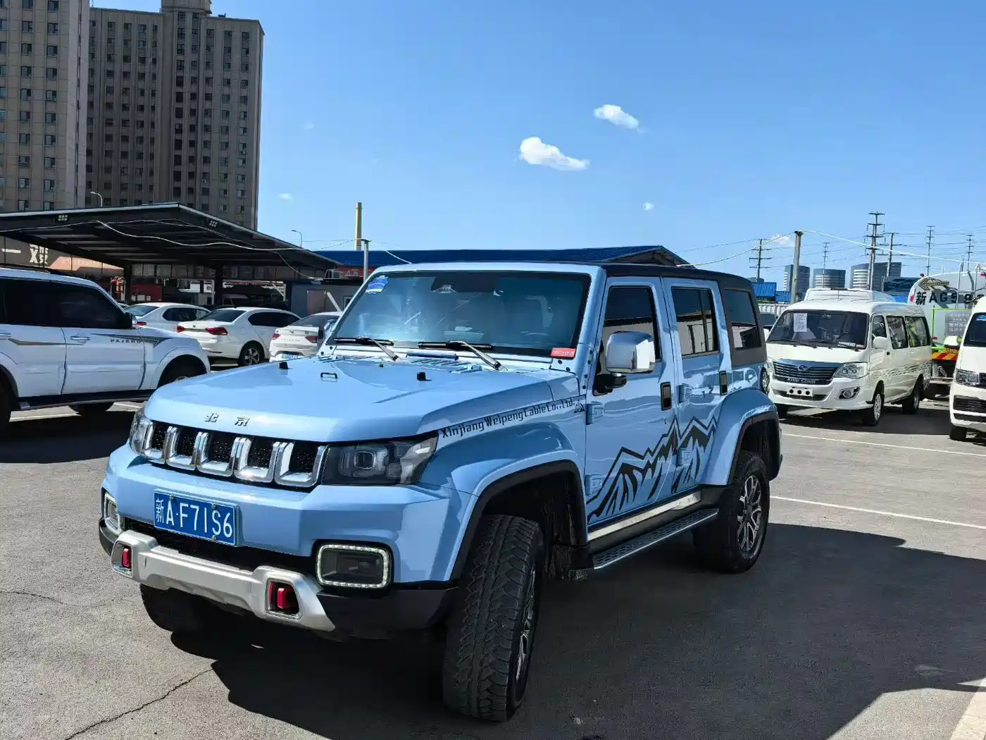 BAIC ORV Beijing Offroad BJ40 2023 2.0T Auto 4WD Urban Hunter Knight Edition