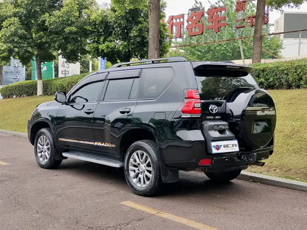 Toyota Prado 2018 3.5L Automatic TX-L NAVI Rear-mounted Spare Tire фото 4