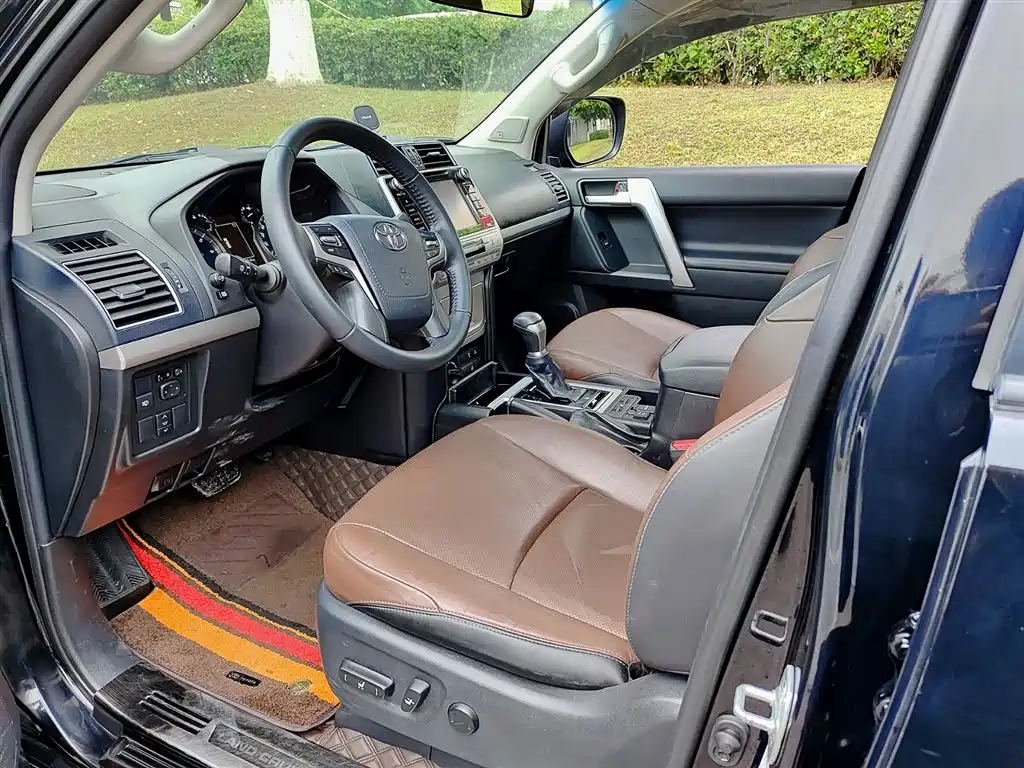 Toyota Prado 2018 3.5L Automatic TX-L NAVI Rear-mounted Spare Tire фото 7