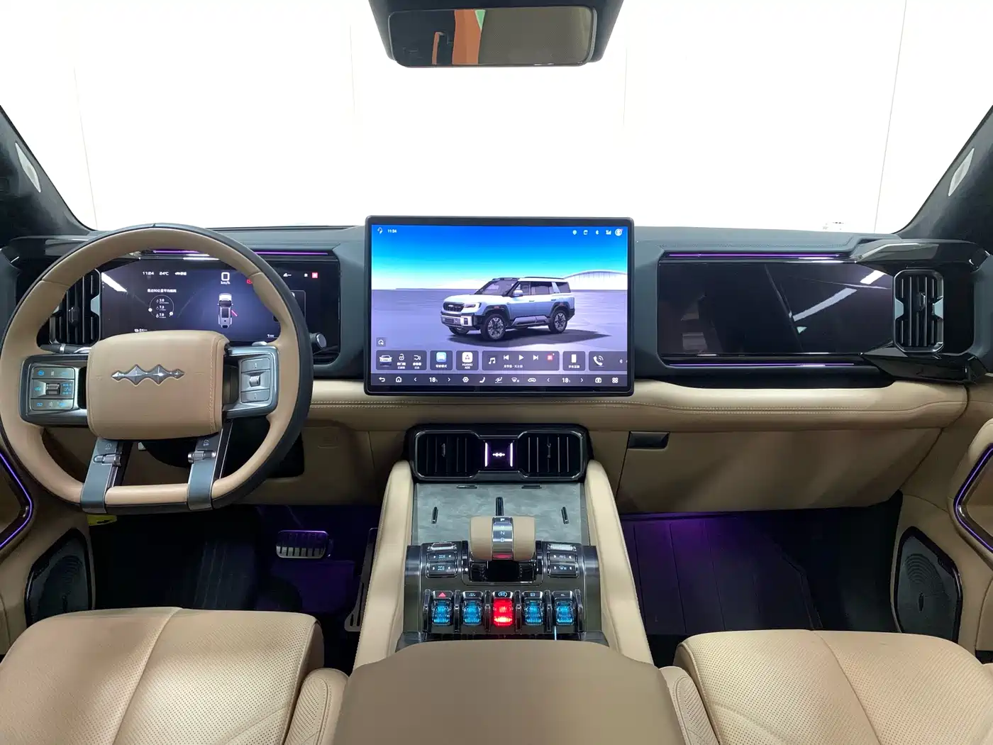 Fang Cheng Bao Leopard 8 2024 2025 Zhiyong Flagship 7-Seater