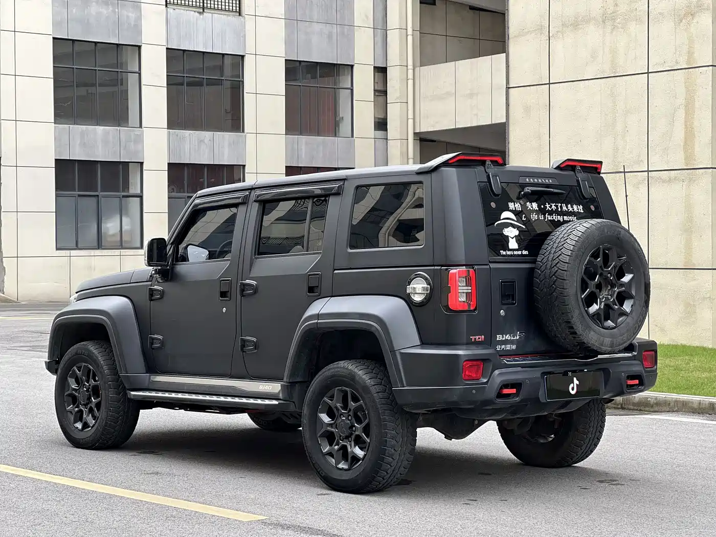 BAIC ORV Beijing Offroad BJ40 2023 2.0D Automatic 4WD Blade Hero Edition Knight Type фото 15