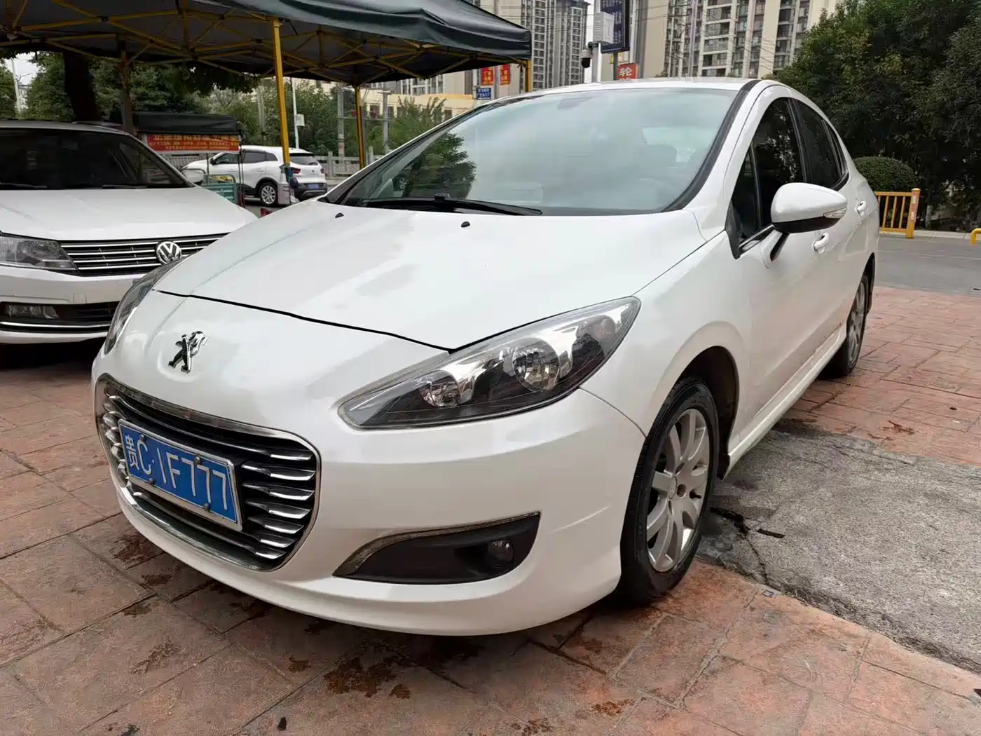 Peugeot 308 2014 — пригон из Китая