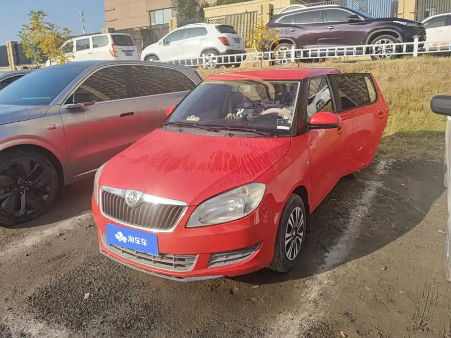 Škoda Fabia 2014 — пригон из Китая