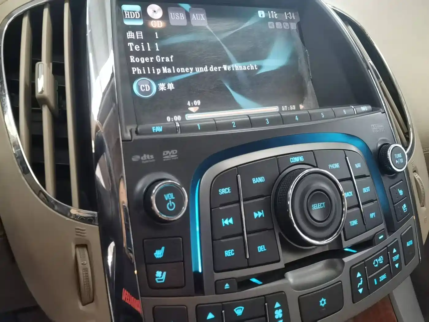 Buick LaCrosse 2010 2.4L Luxury фото 8