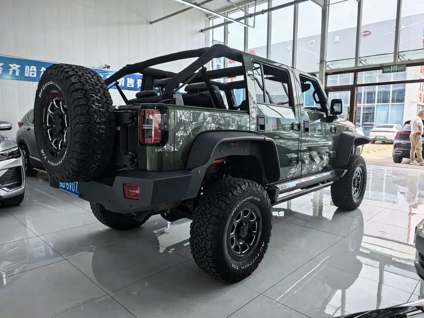BAIC ORV Beijing Offroad BJ40 2020 2.3T Automatic 4WD Rainforest Cross Edition фото 24