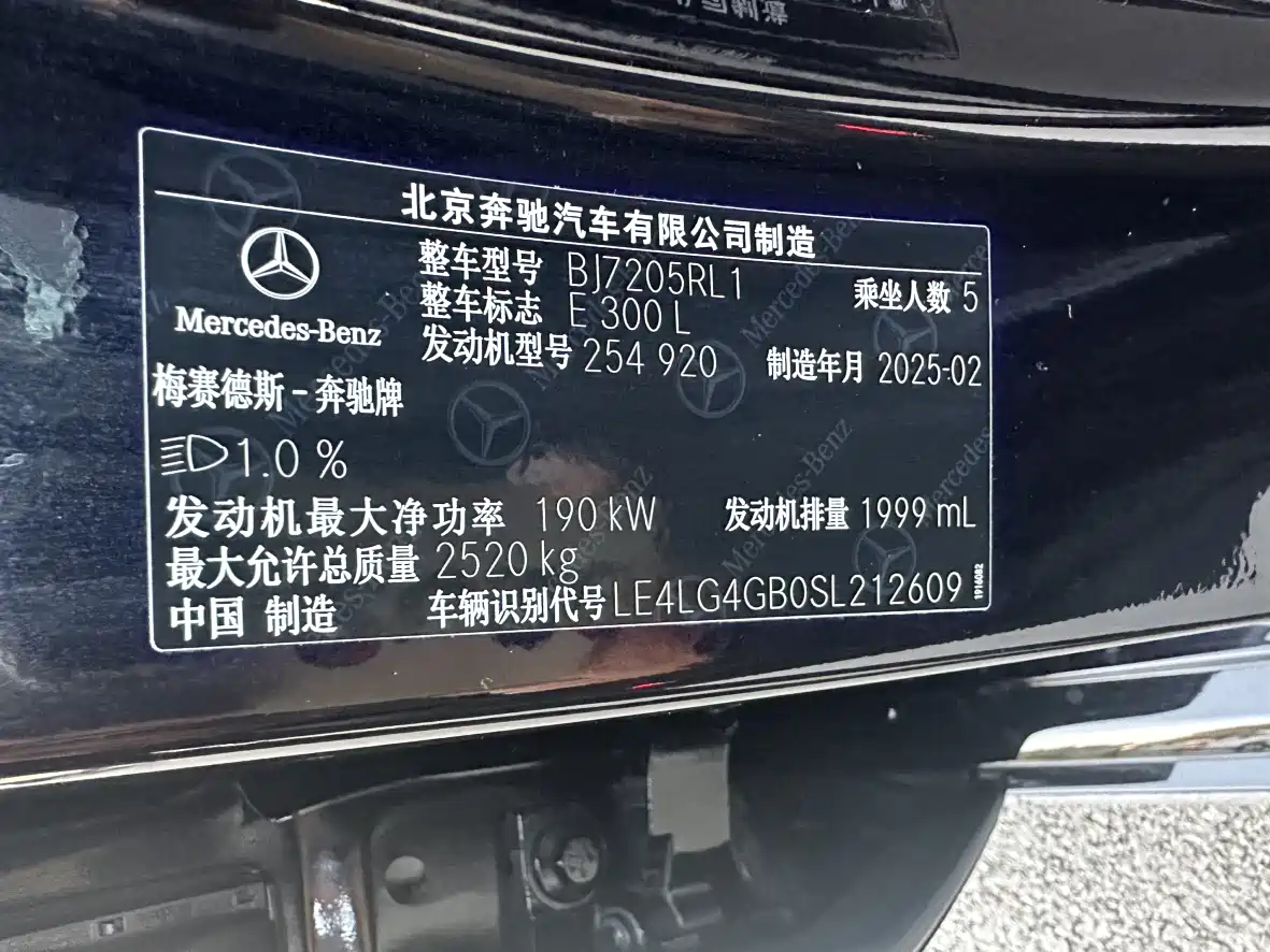 Mercedes-Benz E-Class 2025 E 300 L Luxury фото 16