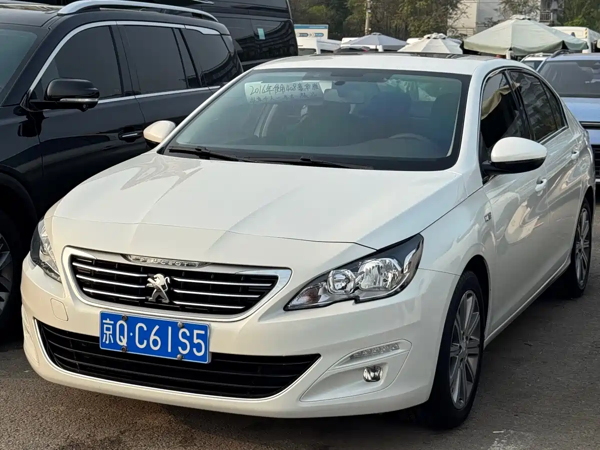 Peugeot 408 2015 — пригон из Китая