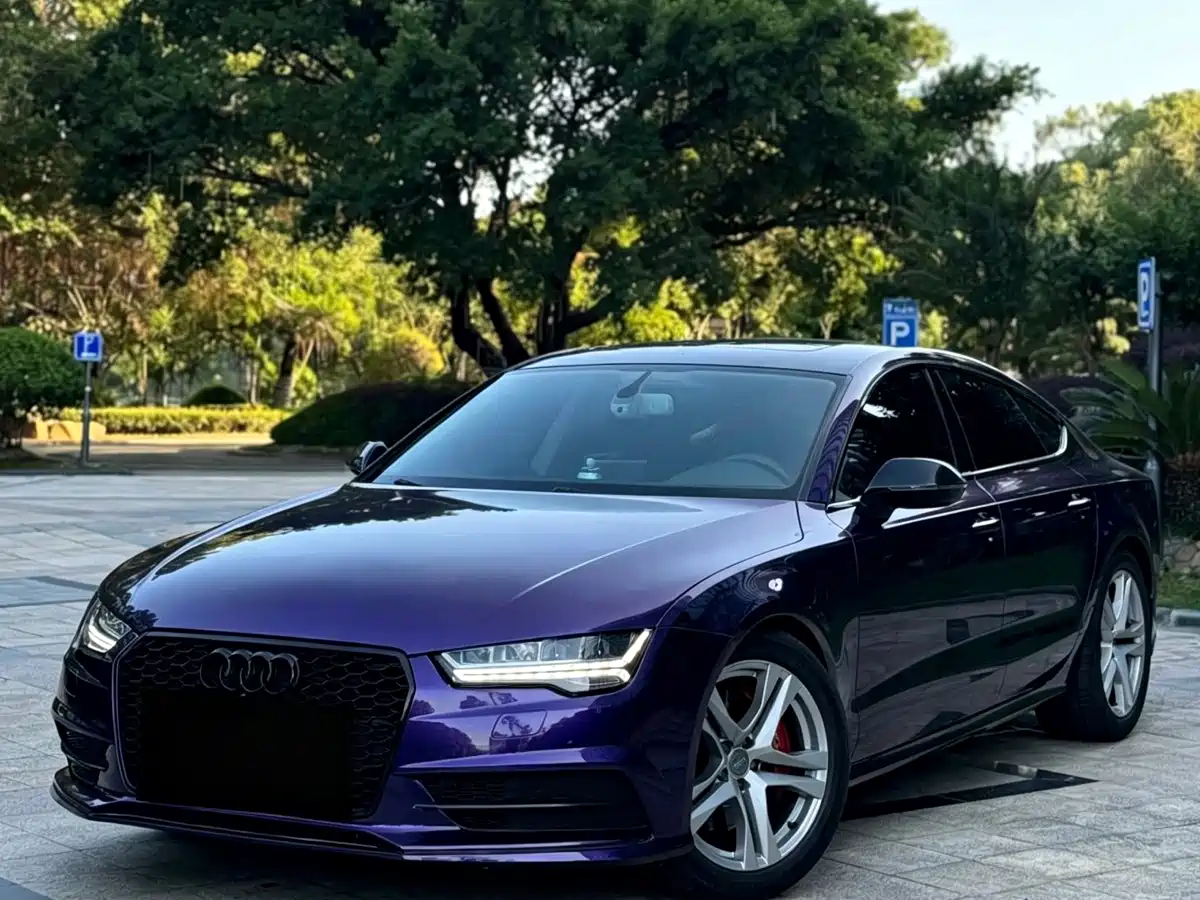 Audi A7 2017 — пригон из Китая