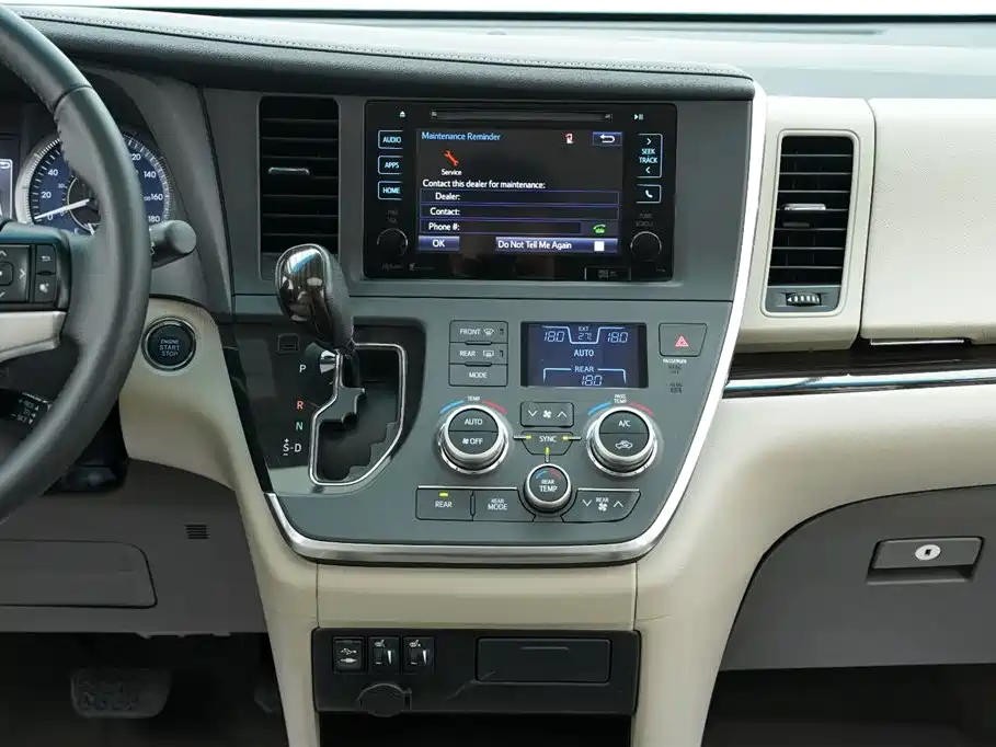 Toyota Sienna 2016 2015 3.5L 4WD L