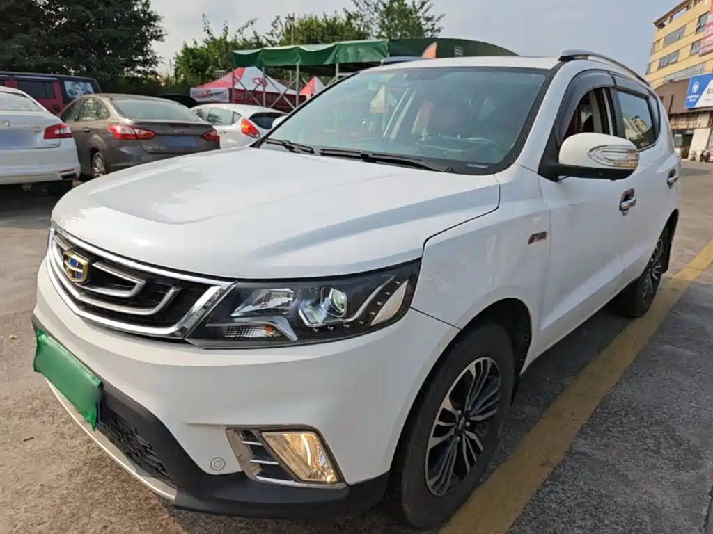 Geely Emgrand X6 2016 — пригон из Китая
