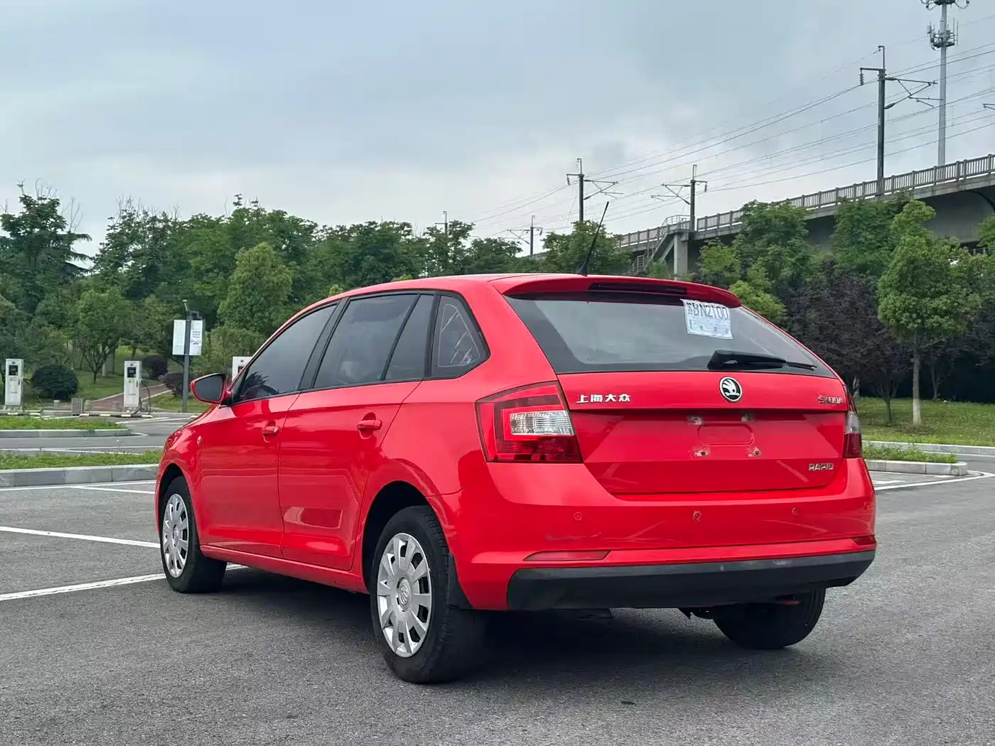 Škoda Skoda Rapid Spaceback 2014 1.6L Automatic乐享版 фото 6