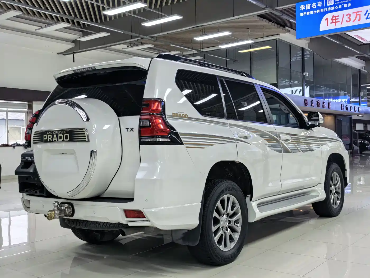Toyota Prado 2019 3.5L Automatic TX-L Zunxiang Edition with Rear-mounted Spare Tire фото 13