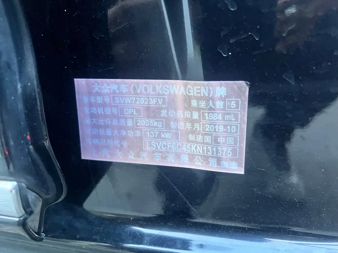 Volkswagen Passat 2019 330TSI Luxury Edition China VI фото 30