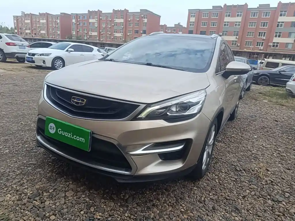 Geely Emgrand GS 2016 — пригон из Китая