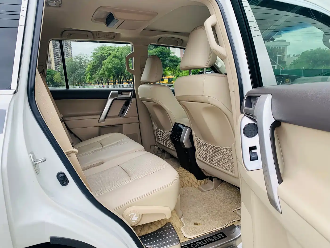 Toyota Prado 2018 3.5L Automatic TX-L NAVI Rear-mounted Spare Tire фото 9