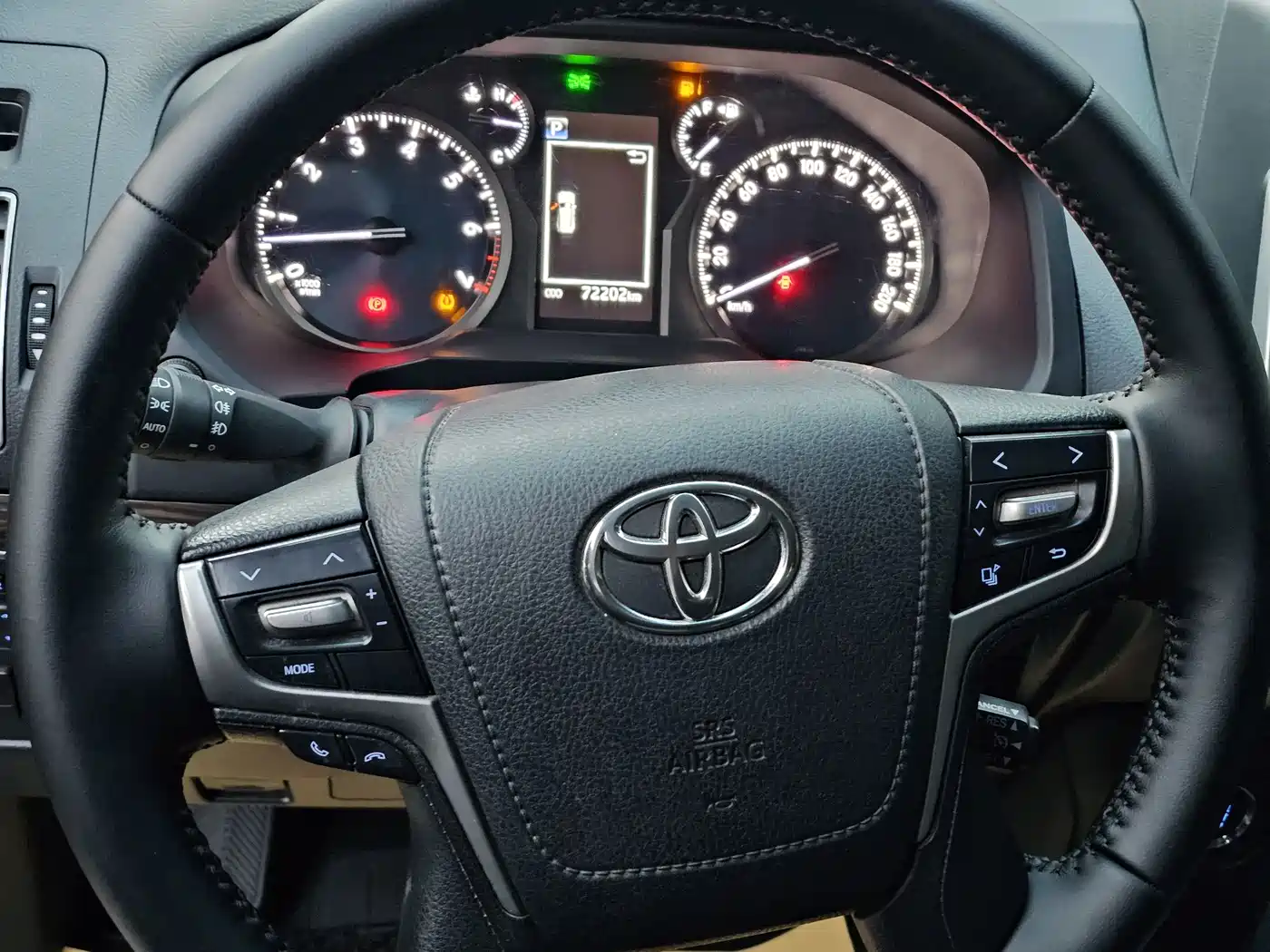 Toyota Prado 2019 3.5L Automatic TX-L Zunxiang Edition with Rear-mounted Spare Tire фото 6