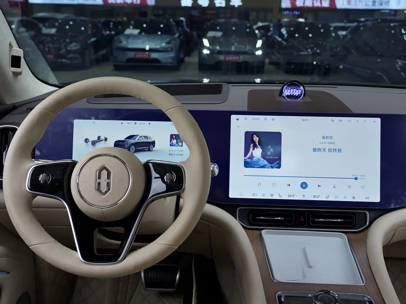AITO Wenjie AITO M9 2024 Range Extender Max Edition 42kWh 6-seater фото 9