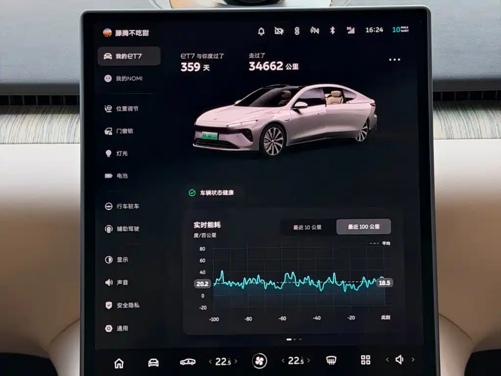 NIO ET7 2026 2024 75kWh Executive Signature Edition