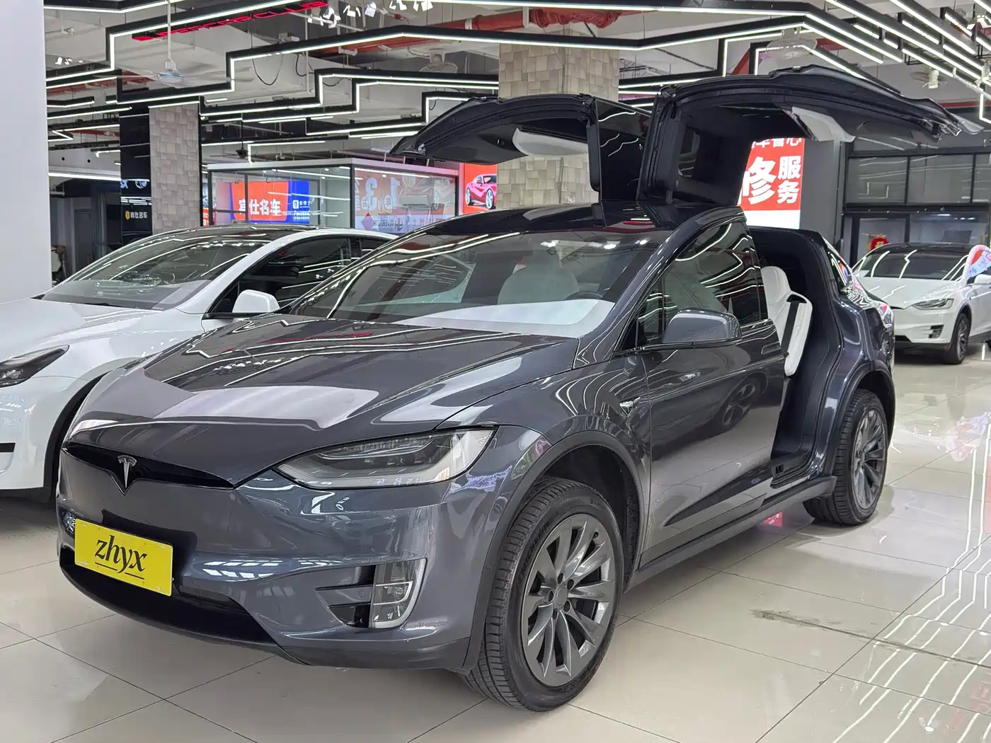  Tesla Model X 2019 Long Range Version