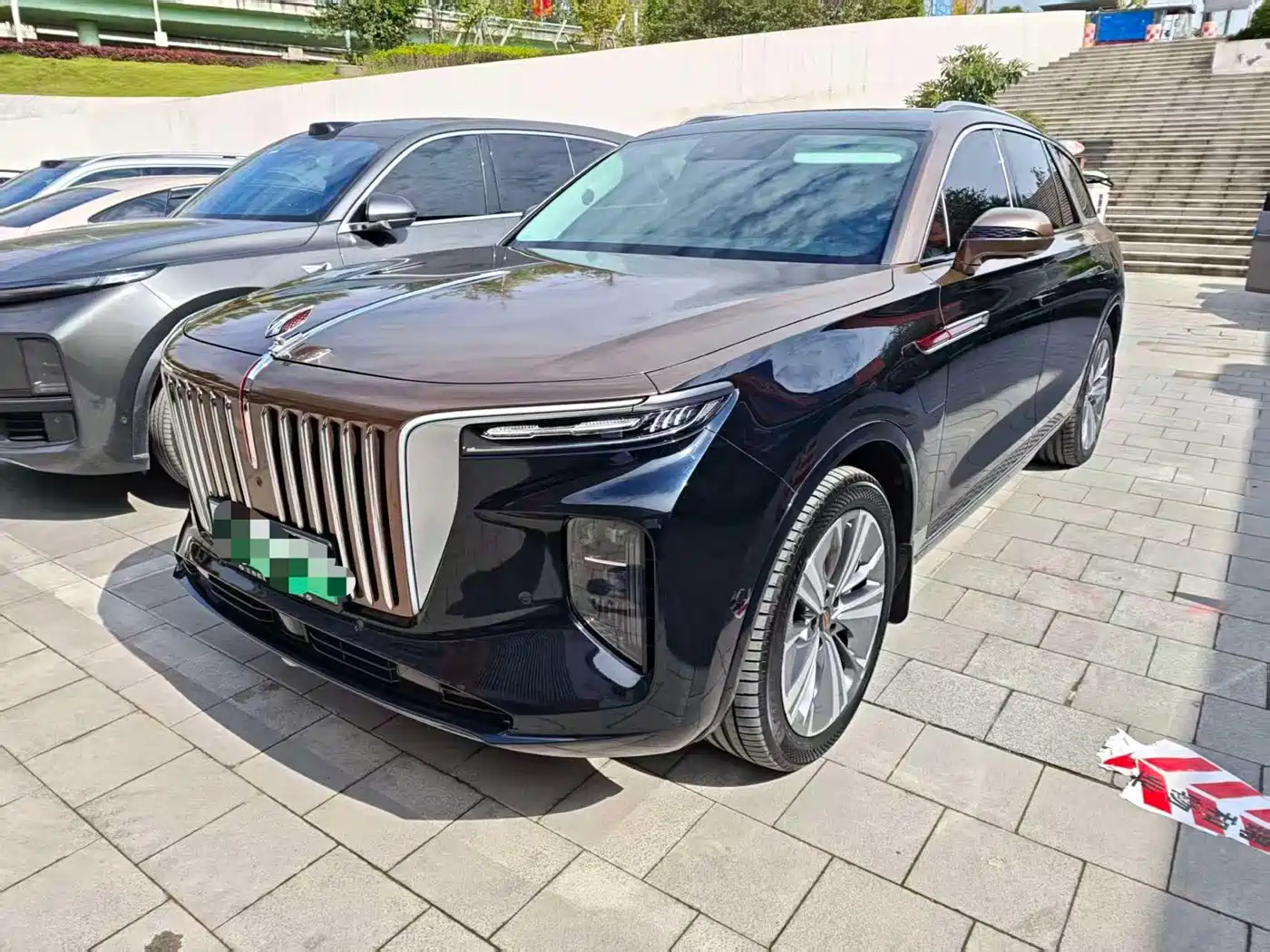Hongqi E-HS9 2025 2024 Model 690km Flag Enjoy Edition 6-seater