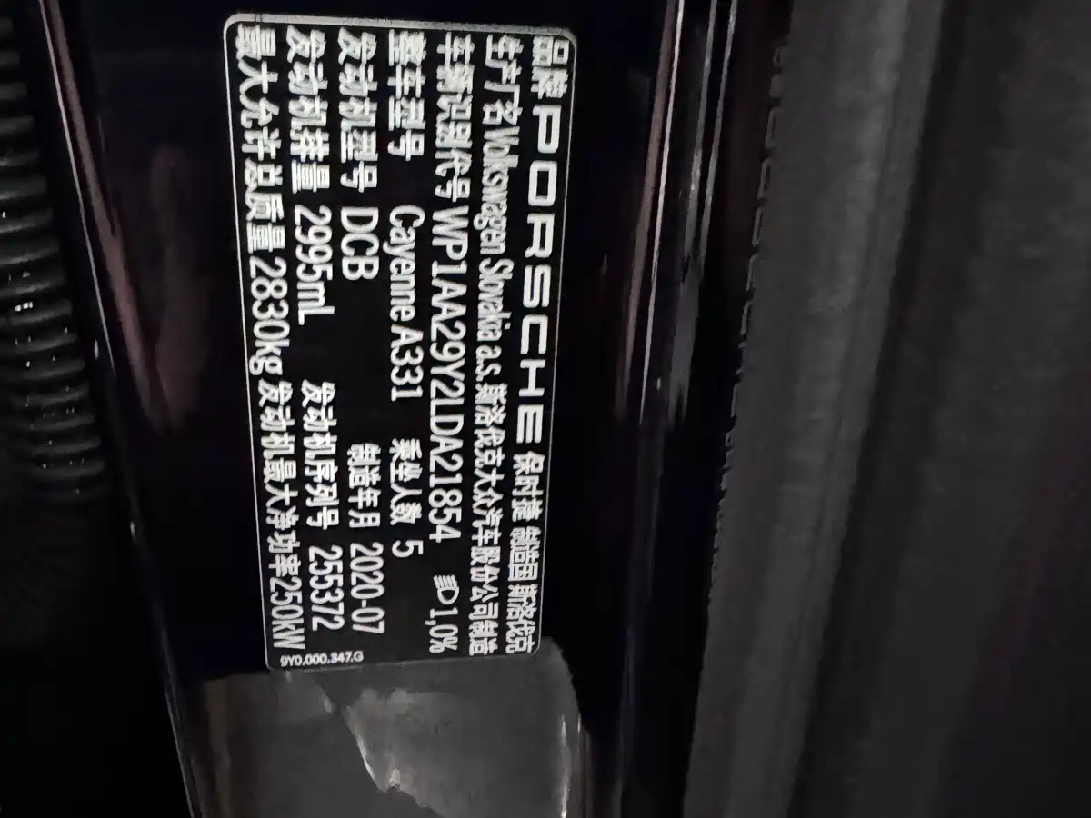 Porsche Cayenne 2019 Cayenne 3.0T фото 19