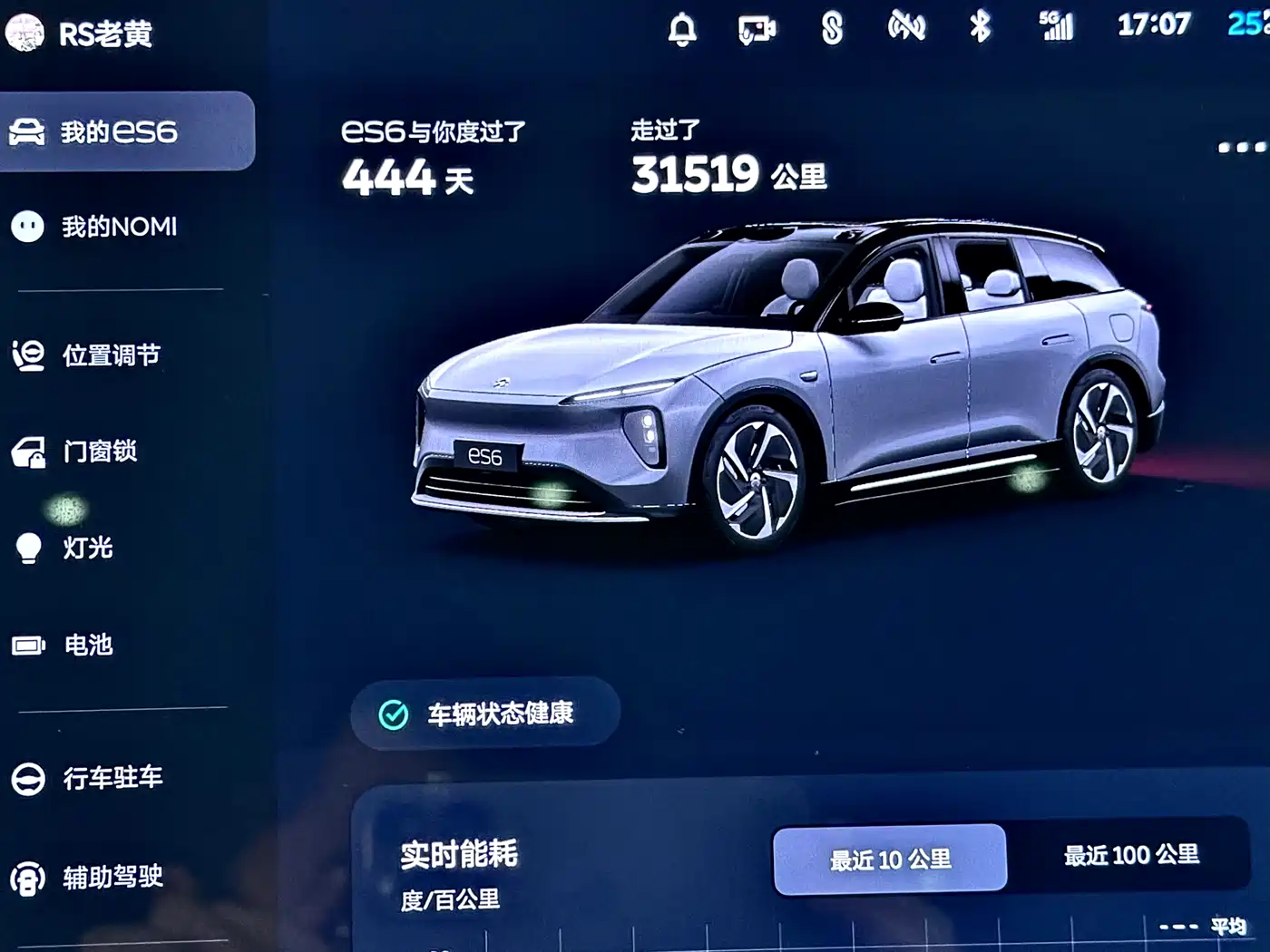 NIO ES6 2025 2024 75kWh