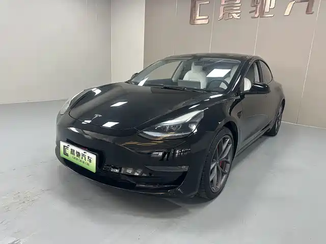 Tesla Model 3 Performance, высокопроизводительный полный привод