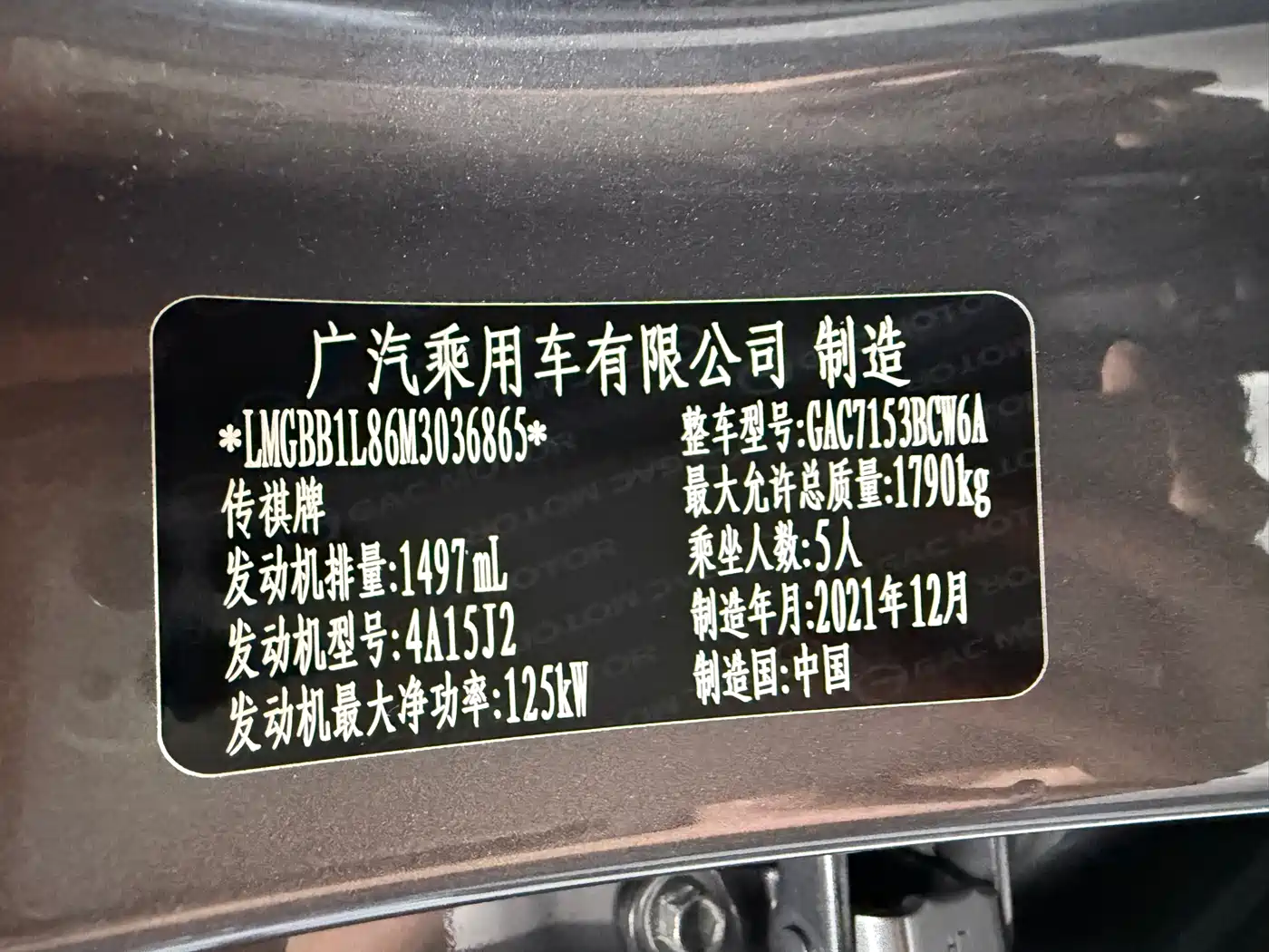 GAC Trumpchi Trumpchi Emkoo 2021 270T DCT J16 Edition фото 16