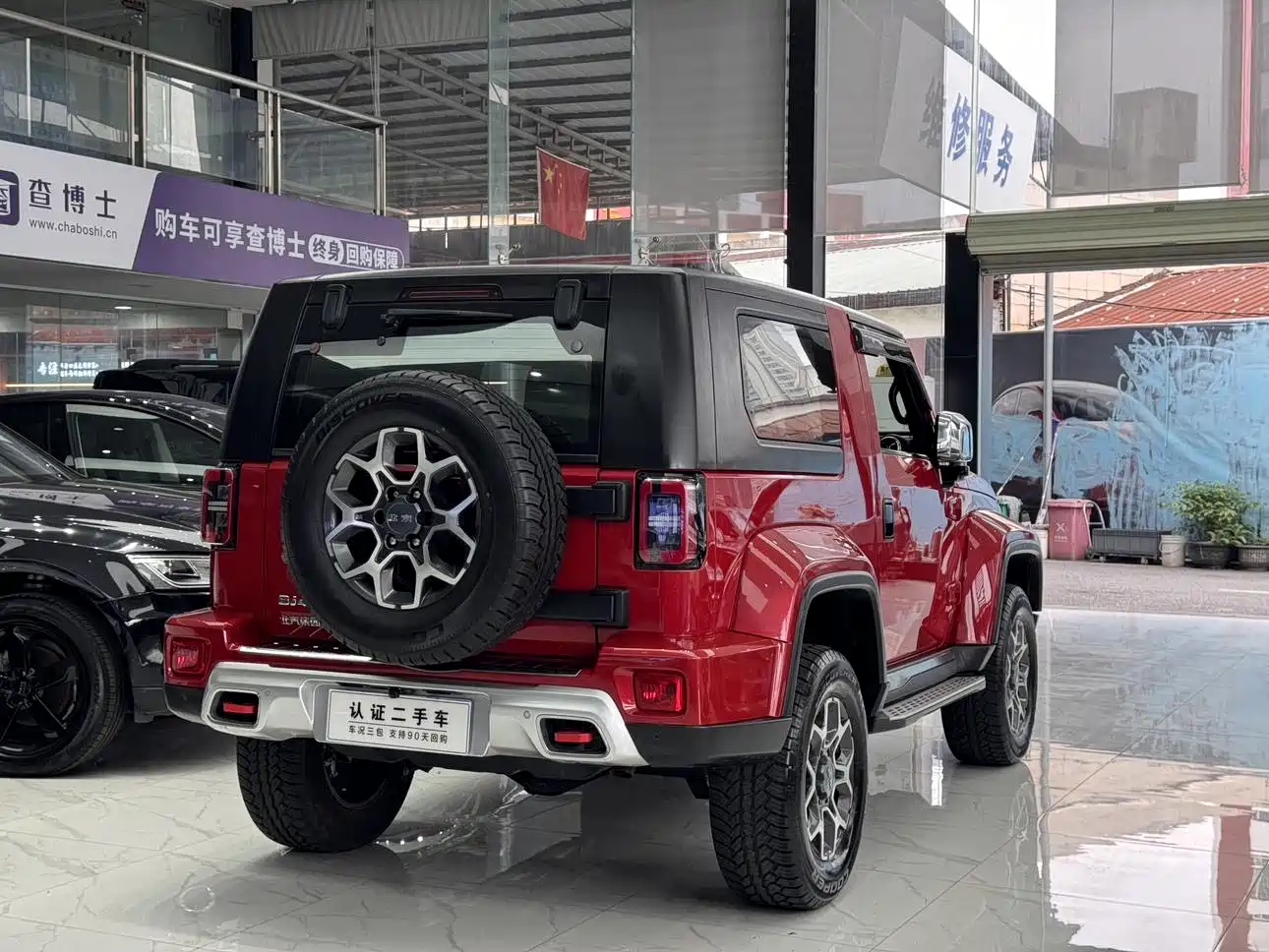 BAIC ORV Beijing Offroad BJ40 2020 2.0T Automatic 4WD Tribute 2020 Edition Knight фото 8
